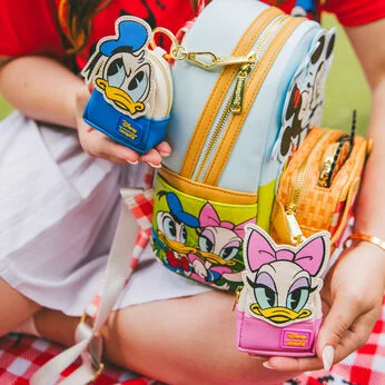 Mickey & Friends Picnic Cosplay Mystery Mini Backpack Keychain Charm