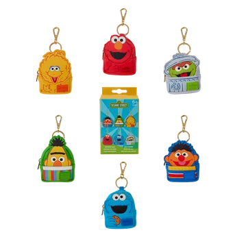 Sesame Street Exclusive Cosplay Mystery Mini Backpack Keychain Charm