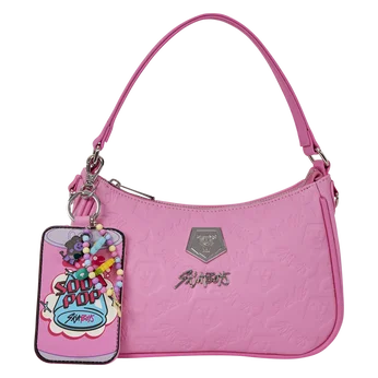 KPop Demon Hunters Exclusive Saja Boys All-Over Print Crossbody Bag with Photo Card Charm