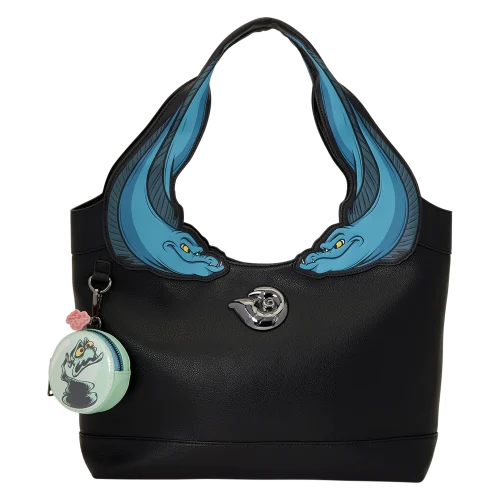 The Little Mermaid Flotsam and Jetsam Tote Bag with Coin Bag