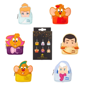 Cinderella 75th Anniversary Cosplay Mystery Mini Backpack Keychain Charm