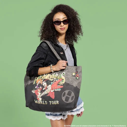 Scooby-Doo! Hex Girls World Tour Oversized Canvas Tote Bag