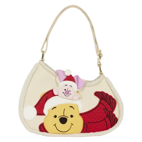 Winnie the Pooh and Piglet Holiday Crossbody Bag