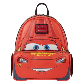 Cars 20th Anniversary Lightning McQueen Cosplay Light-Up Mini Backpack