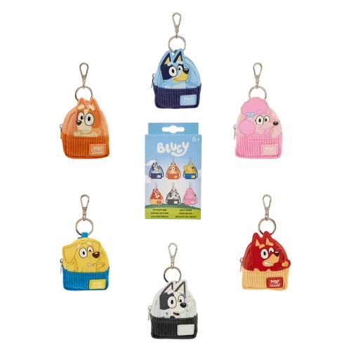 Bluey and Friends Mystery Mini Backpack Keychain Charm