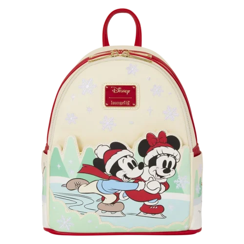 Mickey & Friends Holiday Ice Skating Mini Backpack