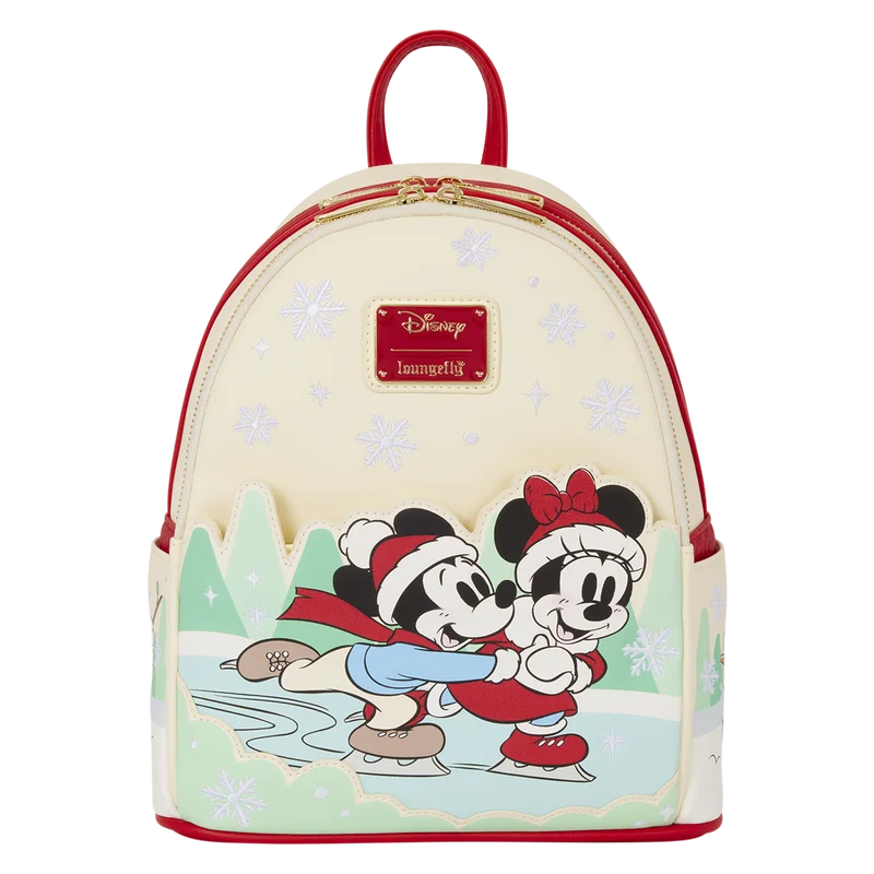 Mickey & Friends Holiday Ice Skating Mini Backpack