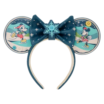 Mickey & Minnie Holiday Ear Headband