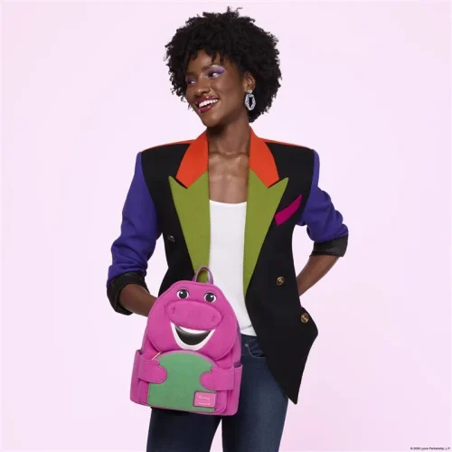 Barney Cosplay Mini Backpack