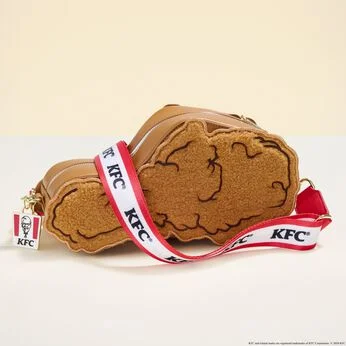 KFC Drumstick Sherpa Crossbody Bag