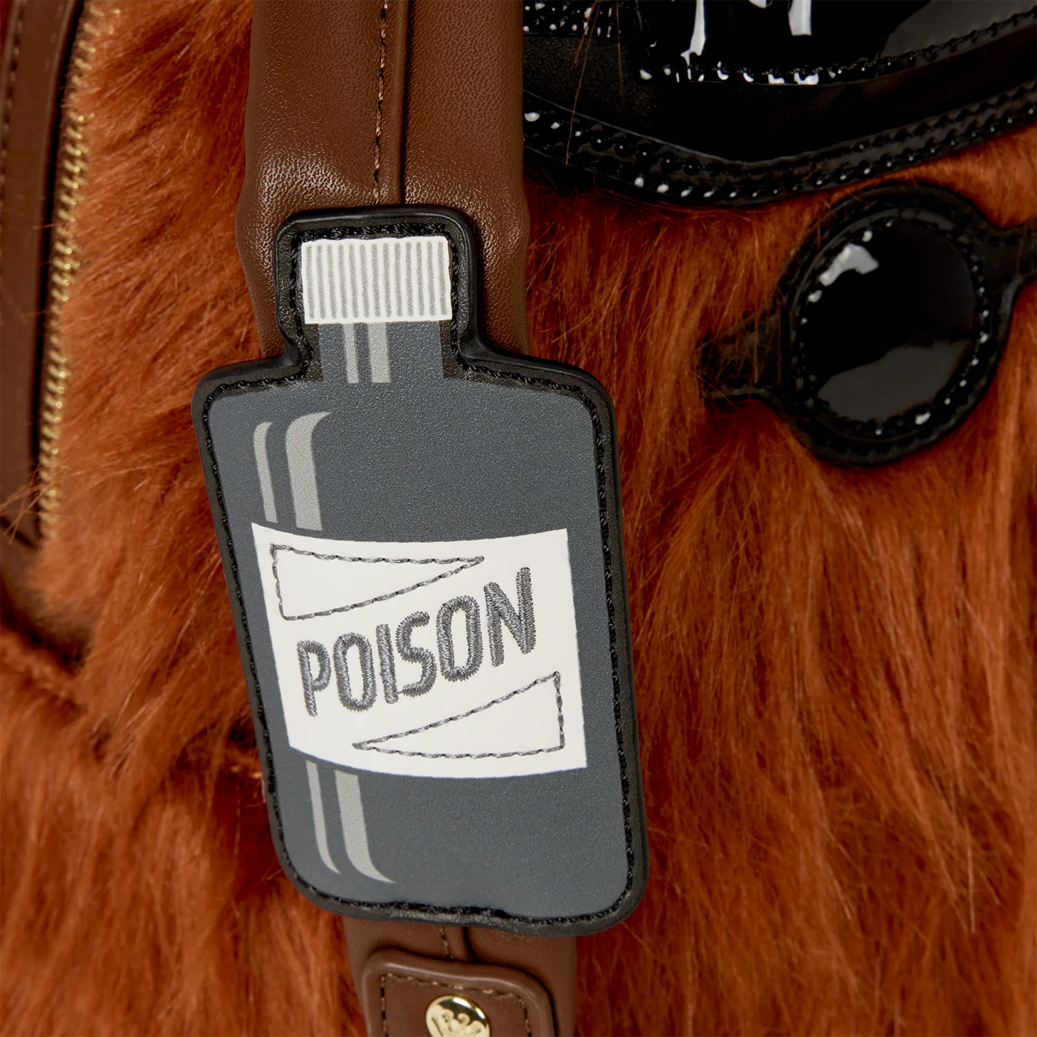 The Addams Family Exclusive Cousin Itt Plush Cosplay Mini Backpack - Image 5