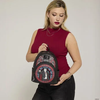 Universal Monsters Dracula Stained Glass Mini Backpack
