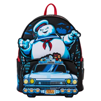 Ghostbusters Stay Puft Ecto-1 Light Up Mini Backpack