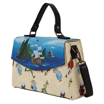 Peter Pan Exclusive Captain Hook Pirate Ship Crossbody Bag