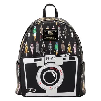 Emily in Paris Limited Edition Camera All-Over Print Mini Backpack