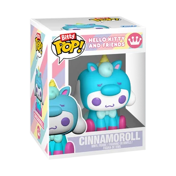 Bitty Pop! & Accessories Cinnamoroll (Unicorn) & Keychain