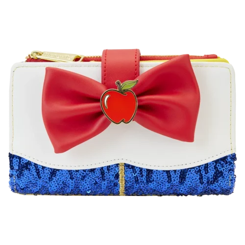 Snow White Exclusive Sequin Series Cosplay Flap Wallet