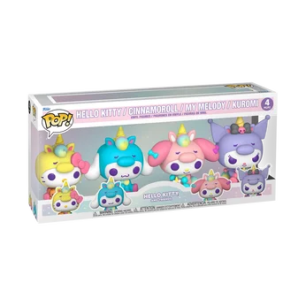 Pop! Hello Kitty (Unicorn Outfit) 4-Pack