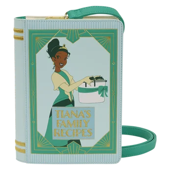 The Princess and the Frog Tiana Recipe Book Crossbody Bag