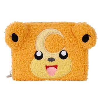 Pokémon Teddiursa Limited Edition Sherpa Cosplay Zip Around Wallet