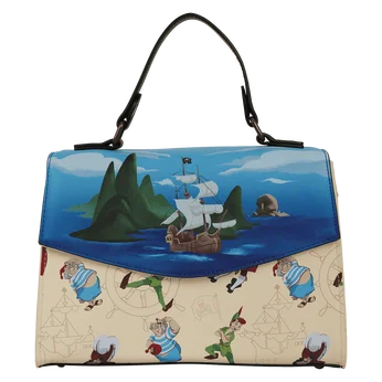 Peter Pan Exclusive Captain Hook Pirate Ship Crossbody Bag