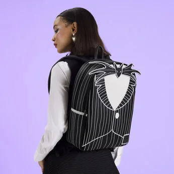 The Nightmare Before Christmas Jack Skellington Cosplay Full-Size Glow Backpack