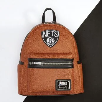NBA Brooklyn Nets Basketball Logo Mini Backpack