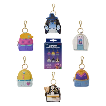 KPop Demon Hunters Exclusive Cosplay Mystery Mini Backpack Keychain Charm