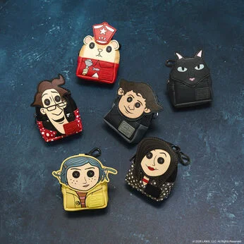 Coraline Cosplay Mystery Mini Backpack Keychain Charm