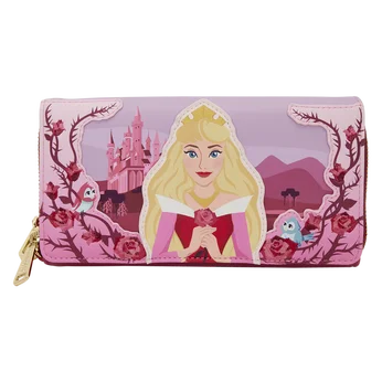Sleeping Beauty Exclusive Princess Aurora Roses Wristlet Wallet