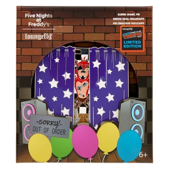 NYCC Limited Edition Five Nights At Freddy's Foxy 3" Collector Box Sliding Pin