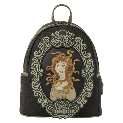 The Haunted Mansion Exclusive Medusa Portrait Light-Up Glow Mini Backpack