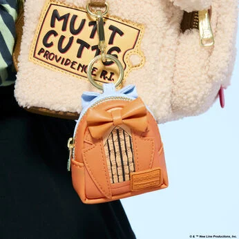 Dumb & Dumber Suit Reversible Cosplay Mini Backpack Keychain Charm