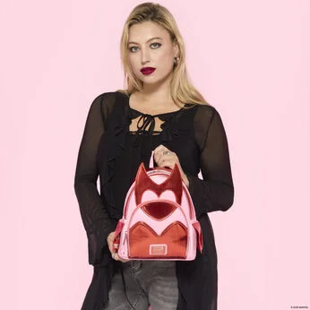Scarlet Witch Wanda Cosplay Light-Up Mini Backpack