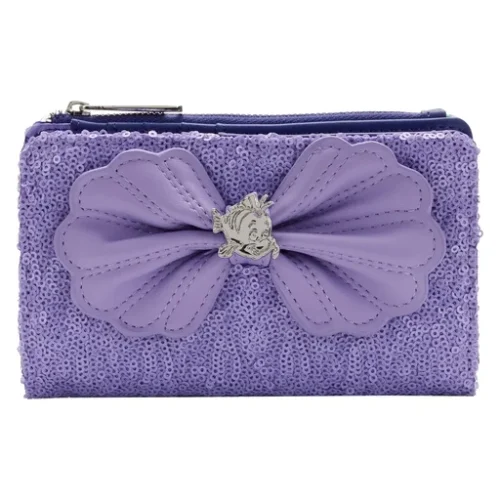 The Little Mermaid Exclusive Ariel Sequin Series Cosplay Flap Wallet