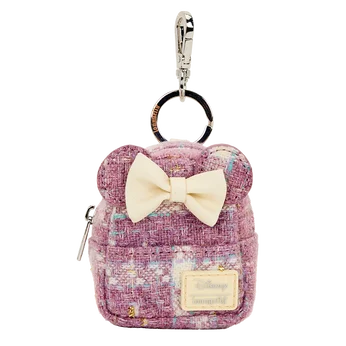Minnie Mouse Glitter Mystery Mini Backpack Keychain Charm