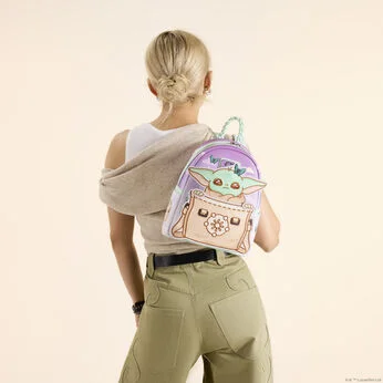 The Mandalorian Grogu Butterfly Mini Backpack