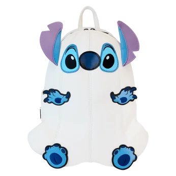 Stitch Ghost Costume Figural Glow Mini Backpack