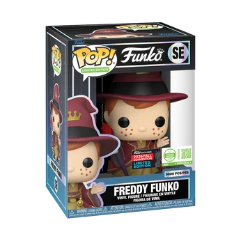 Pop! Freddy Funko (Wizard) with Pop! Protector
