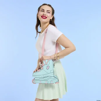 Classic Barbie Figural Skate Crossbody Bag