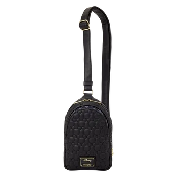 Mickey Mouse Silhouette All-Over Print Sling Crossbody Bag