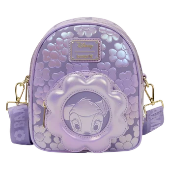 Bambi Iridescent Convertible Mini Backpack & Crossbody Bag