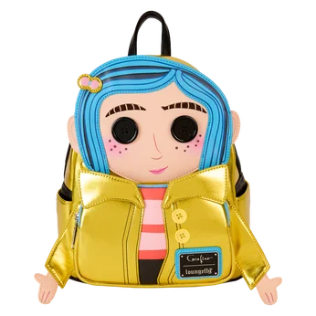 Coraline 15th Anniversary Laika Doll Metallic Cosplay Mini Backpack