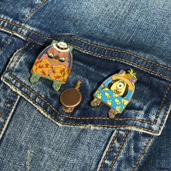 D23 Exclusive Lilo & Stitch Jumba and Pleakley 2-Pack Pin Set