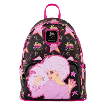 Jem and the Holograms Glitter All-Over Print Mini Backpack