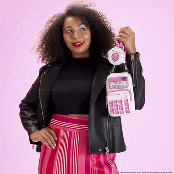 Mean Girls Calculator Cell Phone Crossbody Bag with Coin Bag