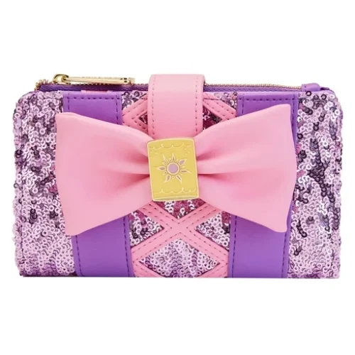 Tangled Exclusive Rapunzel Sequin Series Cosplay Flap Wallet