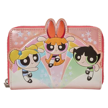 The Powerpuff Girls Exclusive Pearlescent Zip Around Wallet
