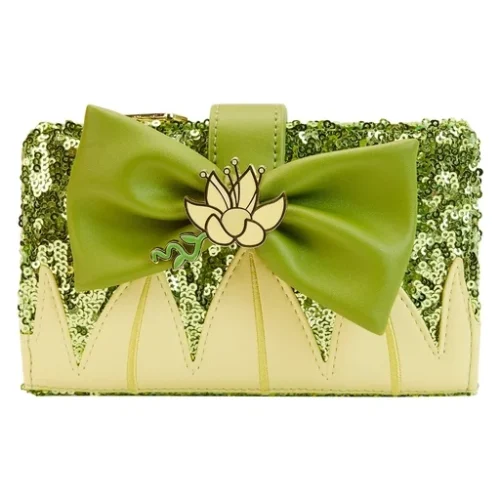 The Princess and the Frog Exclusive Tiana Sequin Series Cosplay Flap Wallet