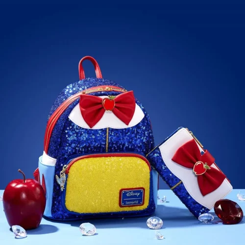 Snow White Exclusive Sequin Series Cosplay Flap Wallet